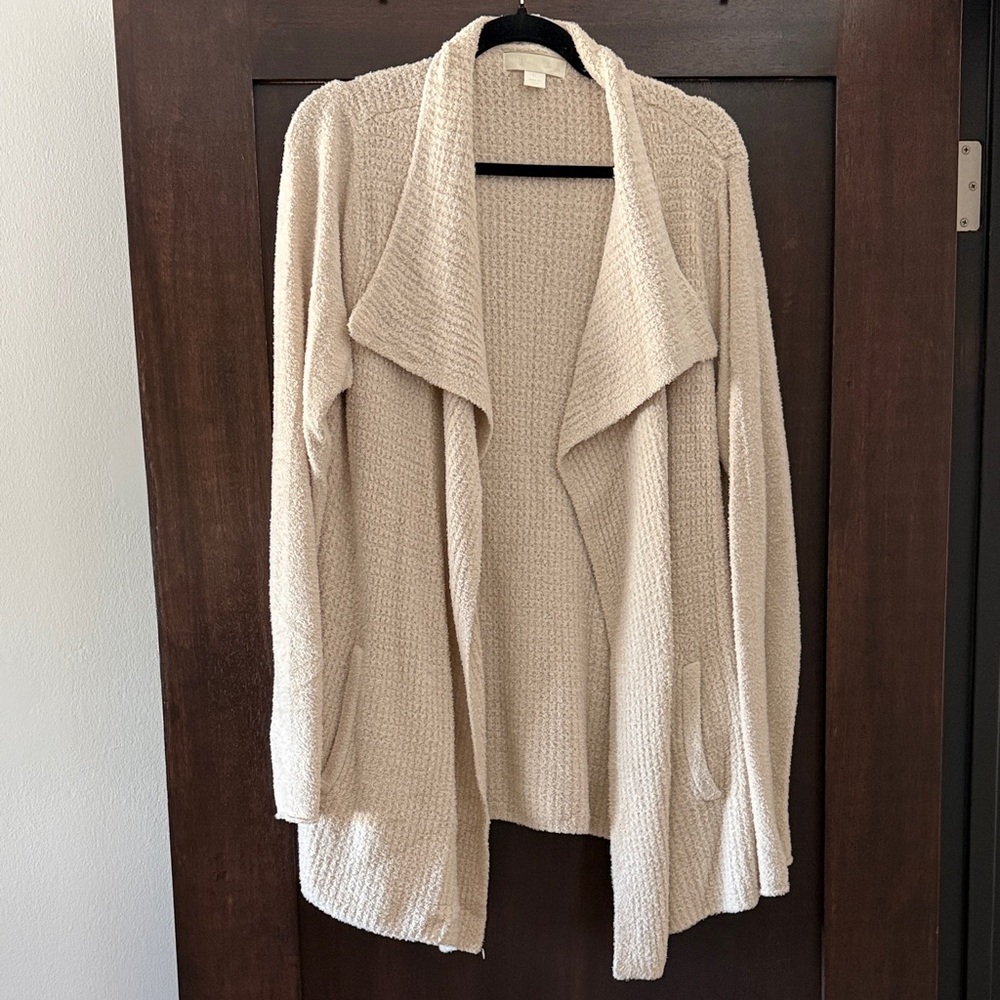 Barefoot Dreams Cream Cardigan